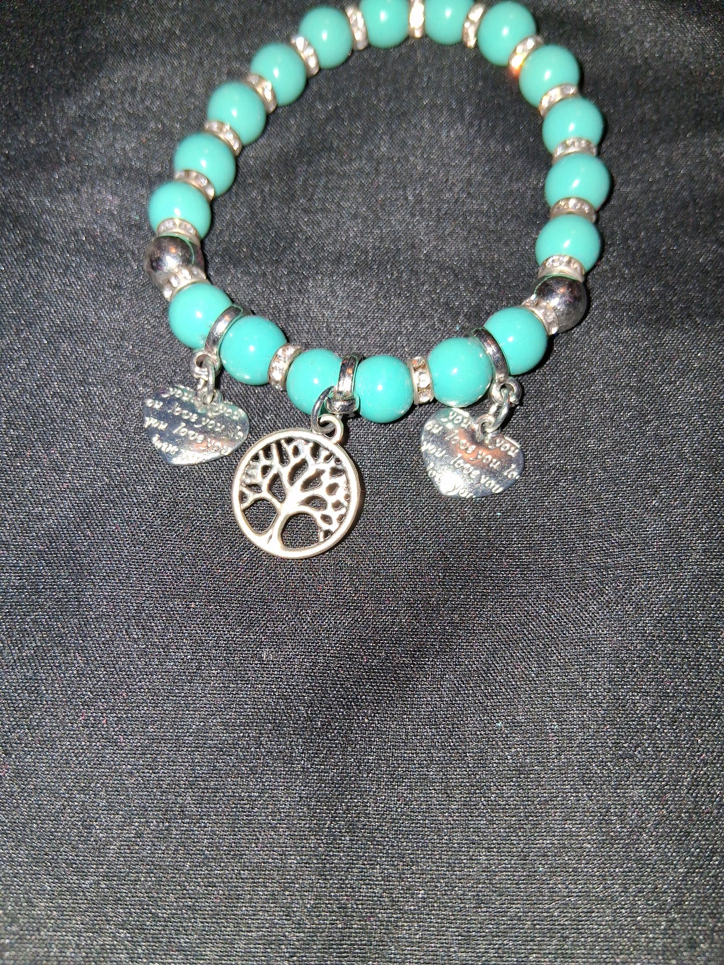 Beaded bracelet COCOMONEY costume jewelry only one