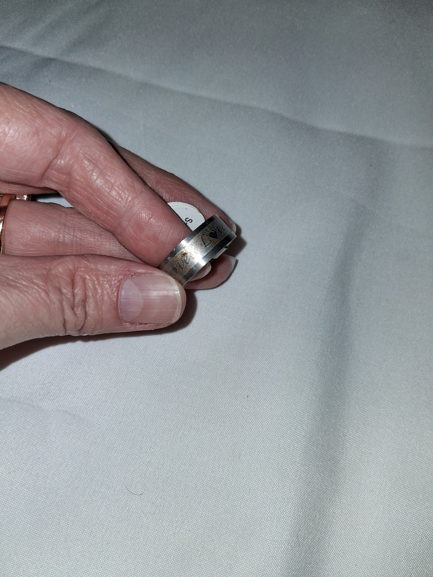 COCOMONEY Men's ring costume jewelry size 9.5 stainless steel
