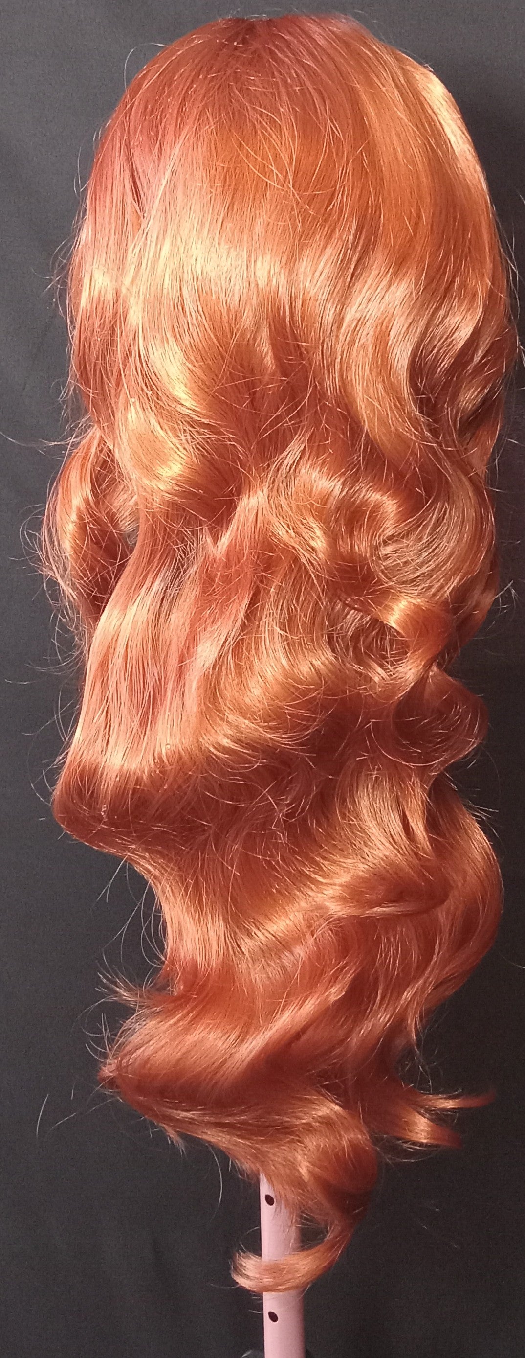 COCOMONEY WIG LONG WAVY BROWN RED