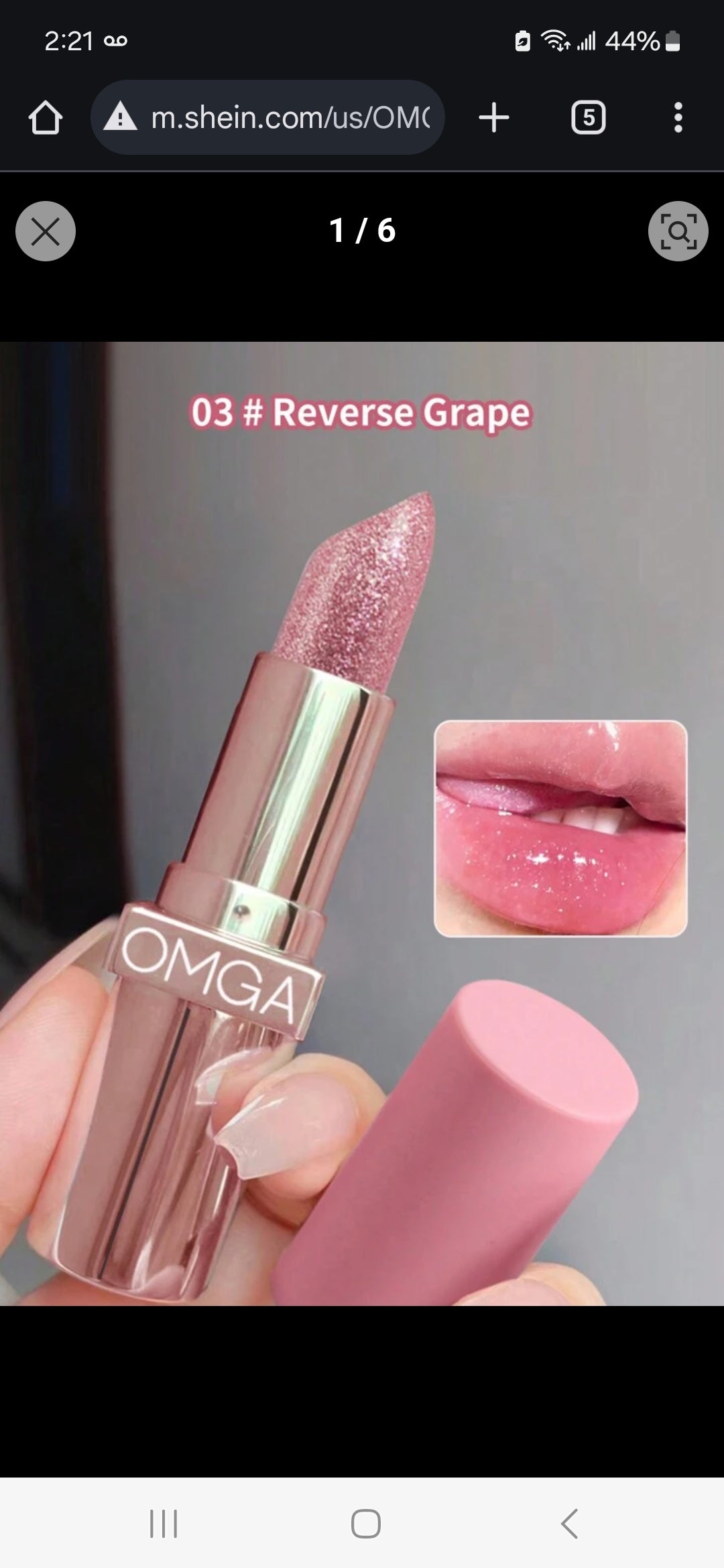 Color-Changing Lipstick With Fine Glitter Lip Care Anti-Chapping Moisturizing Lip Plumper Temperature-Sensitive Lip Balm moisturizing long lasting