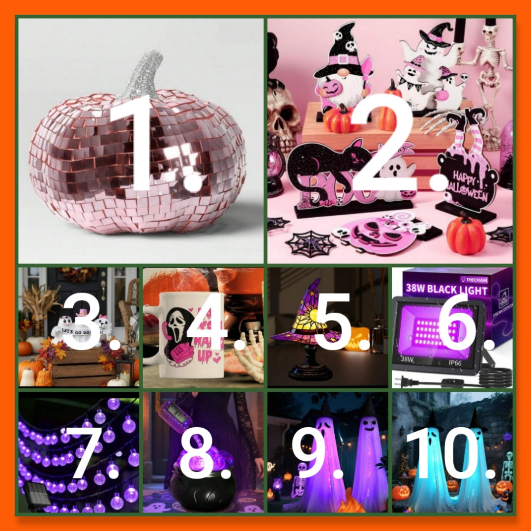 Halloween decor