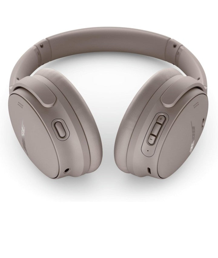 Bose QuietComfort Wireless Noise Cancelling Headphones, Bluetooth Over Ear Headphones with Up to 24 Hours of Battery Life, Sandstone - Limited Edition Color