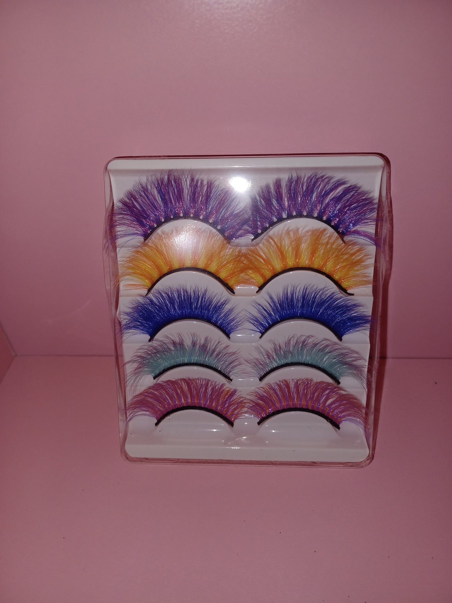 COCOMONEY LASHES VARITY COLORS 5 set