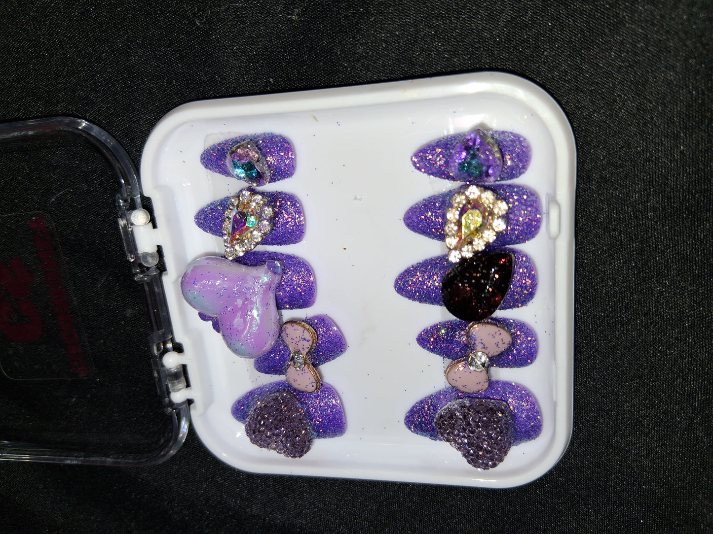 COCOMONEY NAILS CUSTOM ONE OF A KIND PIECES WITH NAIL BAG AND FREE GIFTS