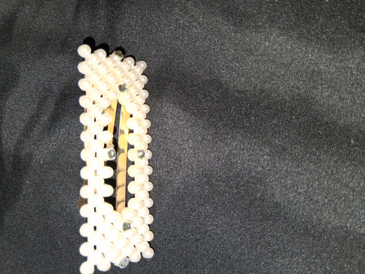 COCOMONEY HAIR CLIP 3INCH CUSTOM 1 OF A KIND PIECE with gemstones
