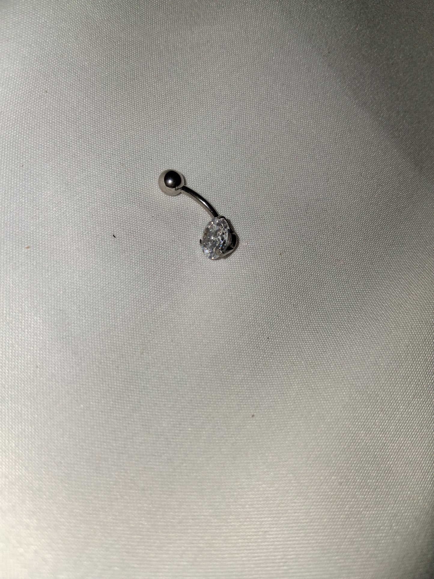 Belly ring surgical steel
