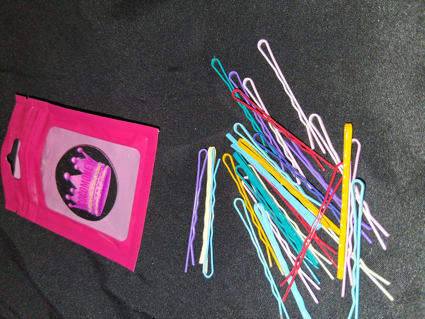 COCOMONEY BOBBY PINS MULTICOLOR MIX METAL