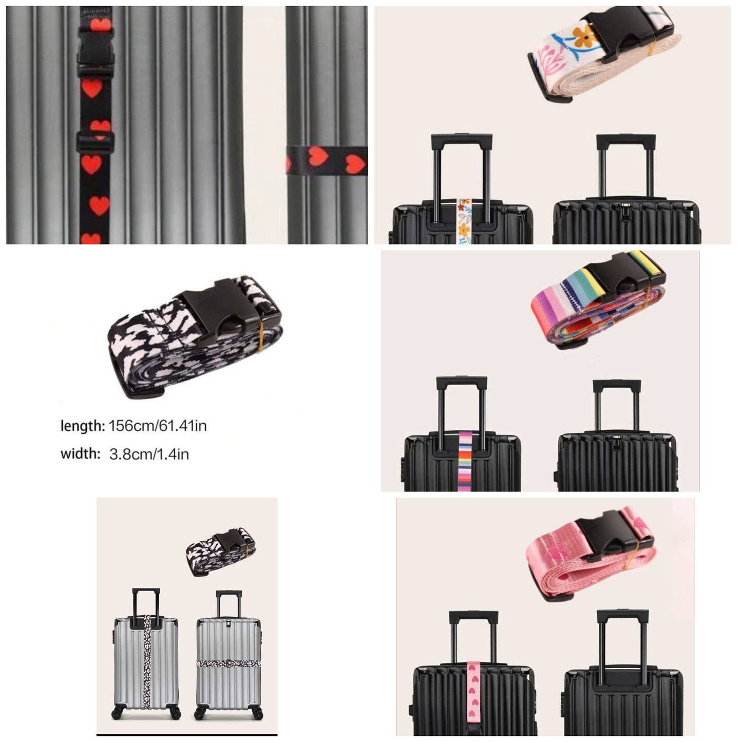 1PC Travel Luggage Strap Adjustable Password Lock Packing Belt Baggage Secure Lock Anti-theft Luggage Strap Bundling Belt Packing for Student Luggage Belt Luggage Packaging Strap Luggage Rope With Buckle For Travel Flight Business Trip For Suitcase