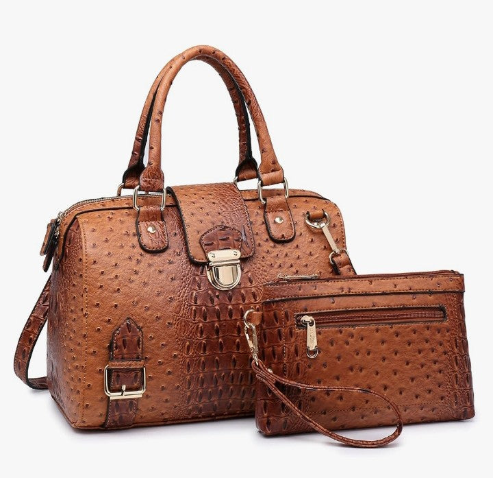 Handbags Purses Fashion Satchel Bags Top Handle Shoulder Bags Vegan Leather Work Bag