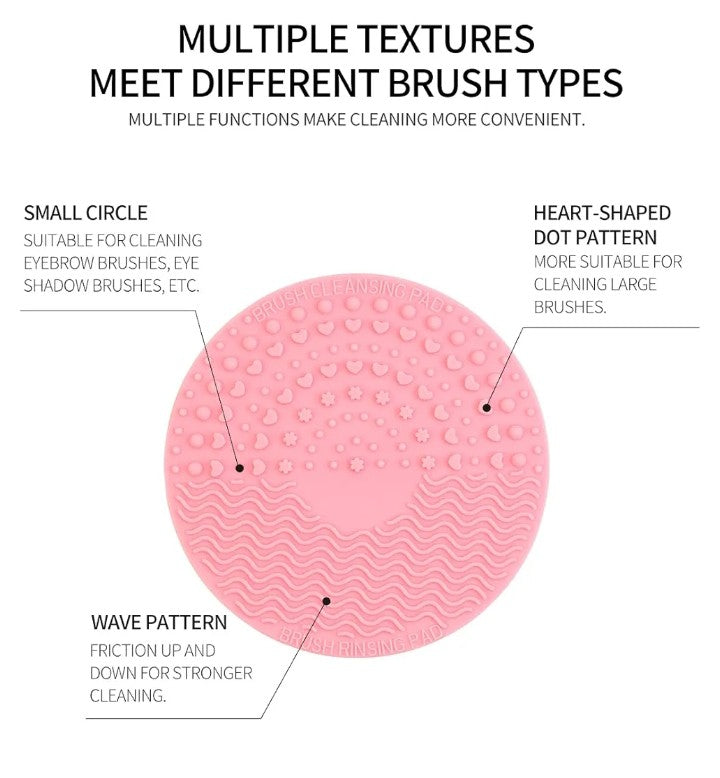 Makeup Brush Set 49 Pcs Makeup Tool Set Premium Synthetic Foundation Powder Concealers Eye shadows Blush Makeup Brushes (Pink, 49 Piece Set)