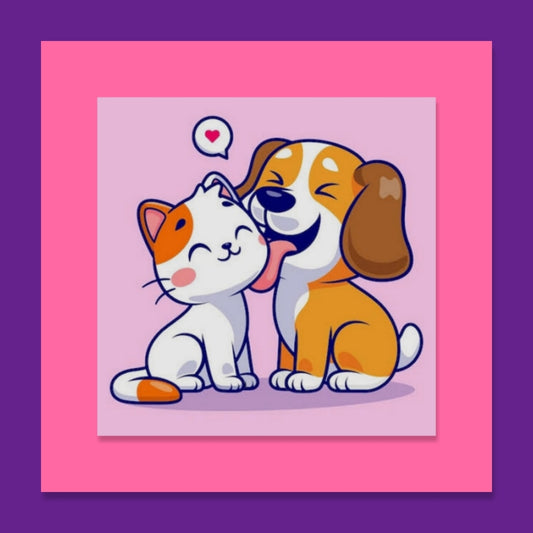 Pet food mystery mix customized by COCOMONEY with cute packaging and a free pet gift