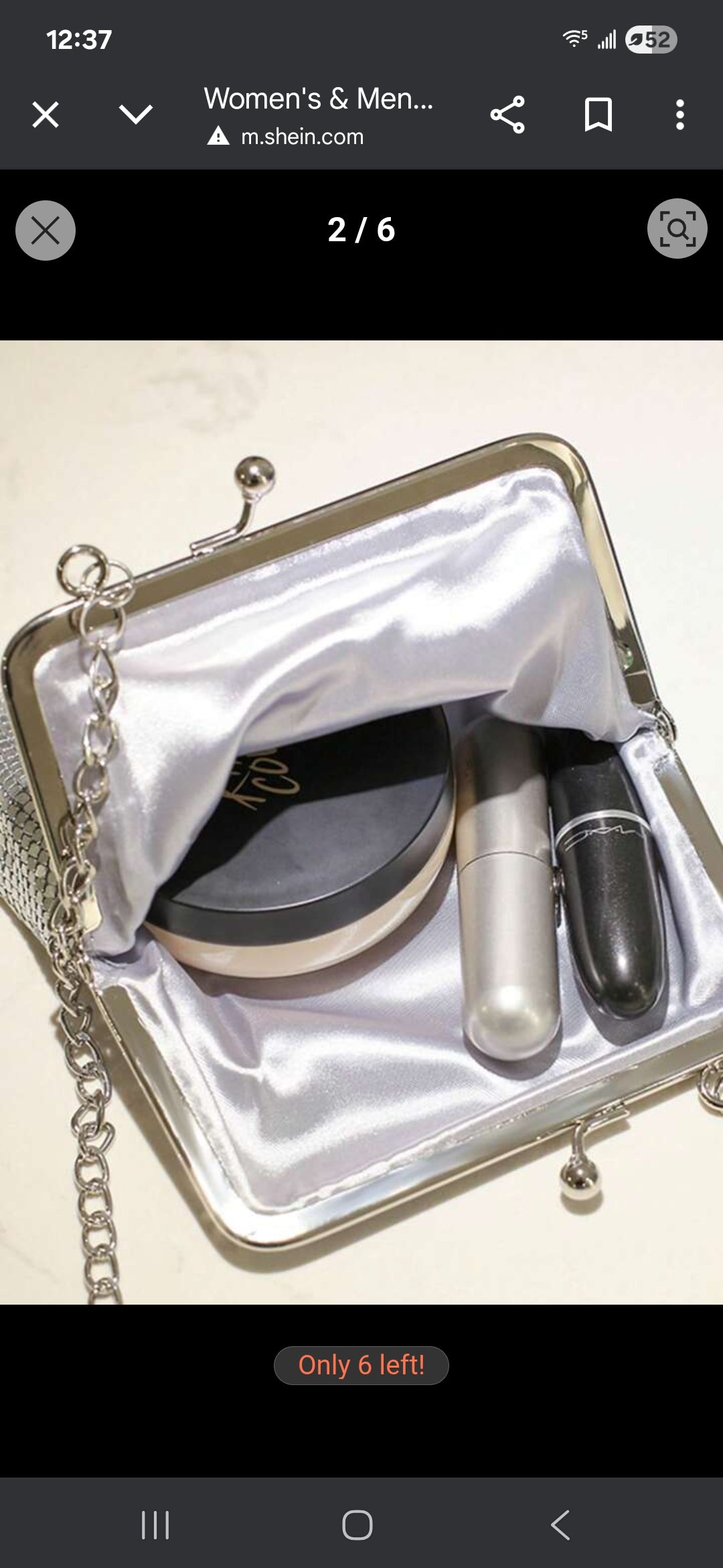 COCOMONEY Miss Prissy mini bag with chain kiss me 💋