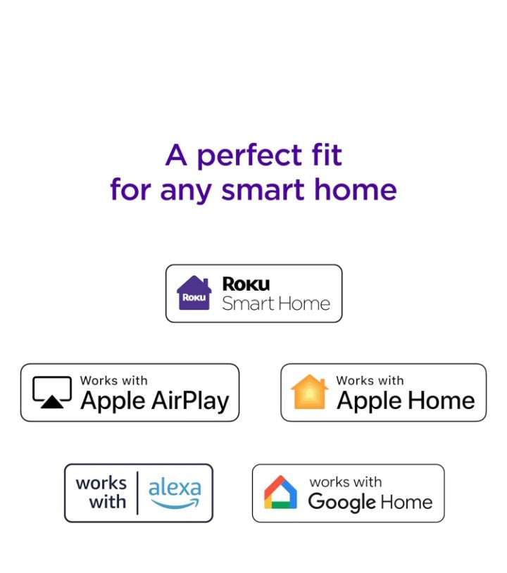 55-Inch Roku Smart TV - 4K Select Series HDR RokuTV Enhanced Voice Remote, Brilliant 4K Picture, Automatic Brightness, & Seamless Streaming - Flat Screen LED Television with Movies & Shows