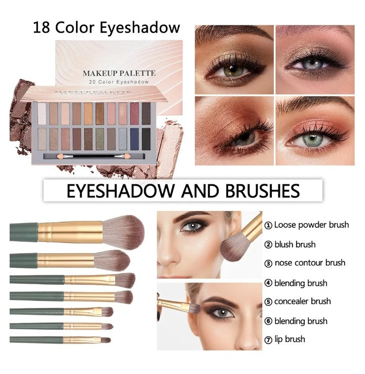 Makeup Kit Full Kit Makeup Sets Foundation Eyeshadow Makeup Bag Makeup Gift Set
