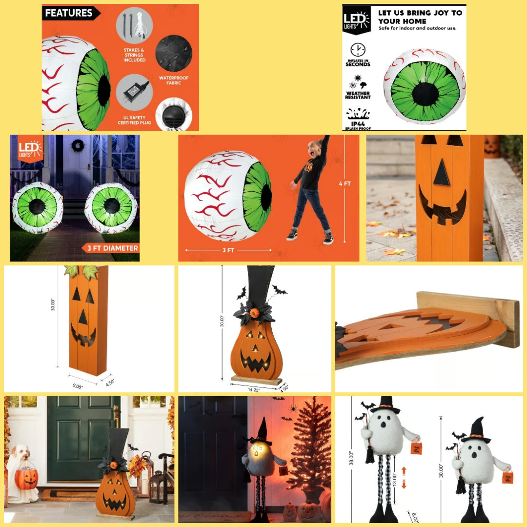 Halloween decorations