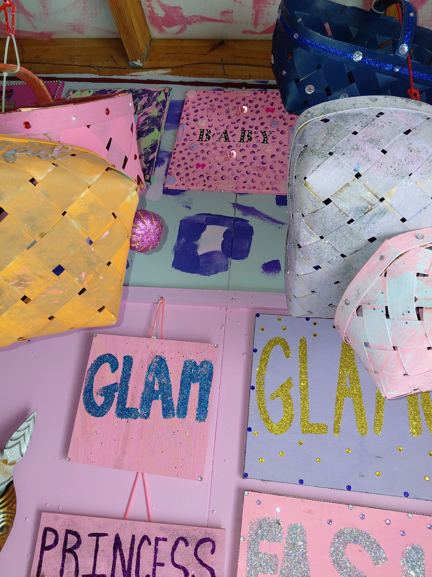 COCOMONEY ART Glam 1 OF 1 CUSTOM PIECE BY COCOMONEY