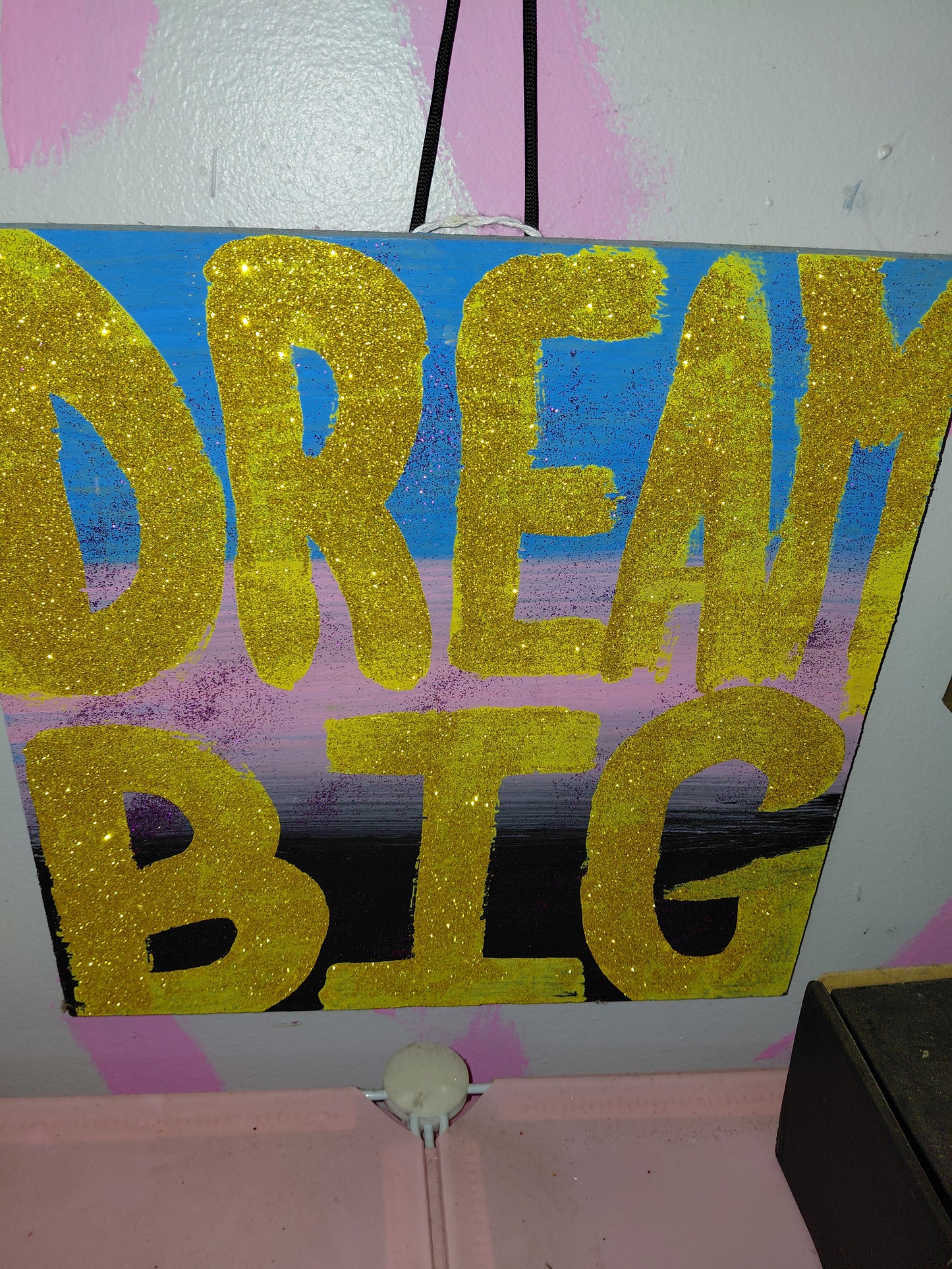 COCOMONEY ART Dream 1 OF 1 CUSTOM PIECE BY COCOMONEY painting on wood