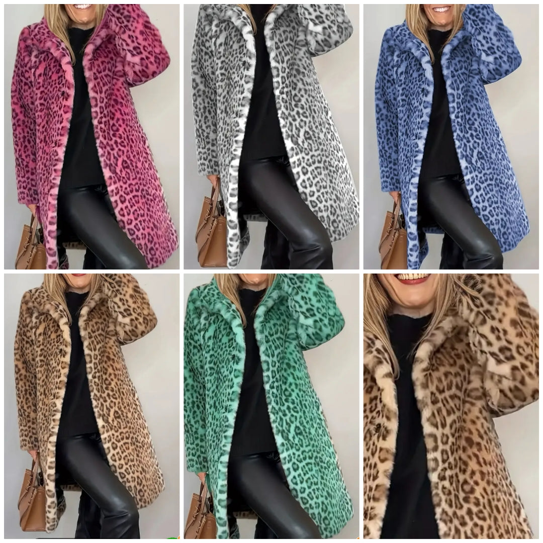 Leopard Print coat
