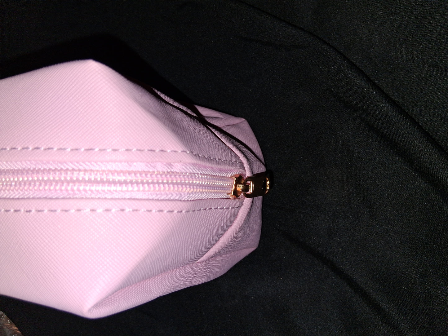 COCOMONEY MAKEUP LASHES COSMETIC BAG PINK