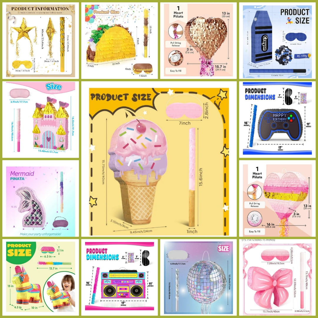 Pinata for birthdays parties holidays events occasions