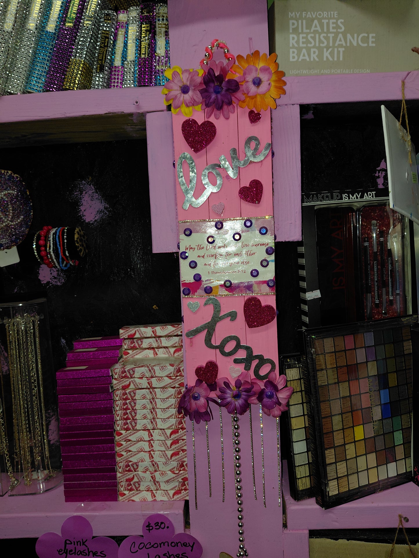 COCOMONEY ART Love And scripture 1 OF 1 CUSTOM PIECE BY COCOMONEY