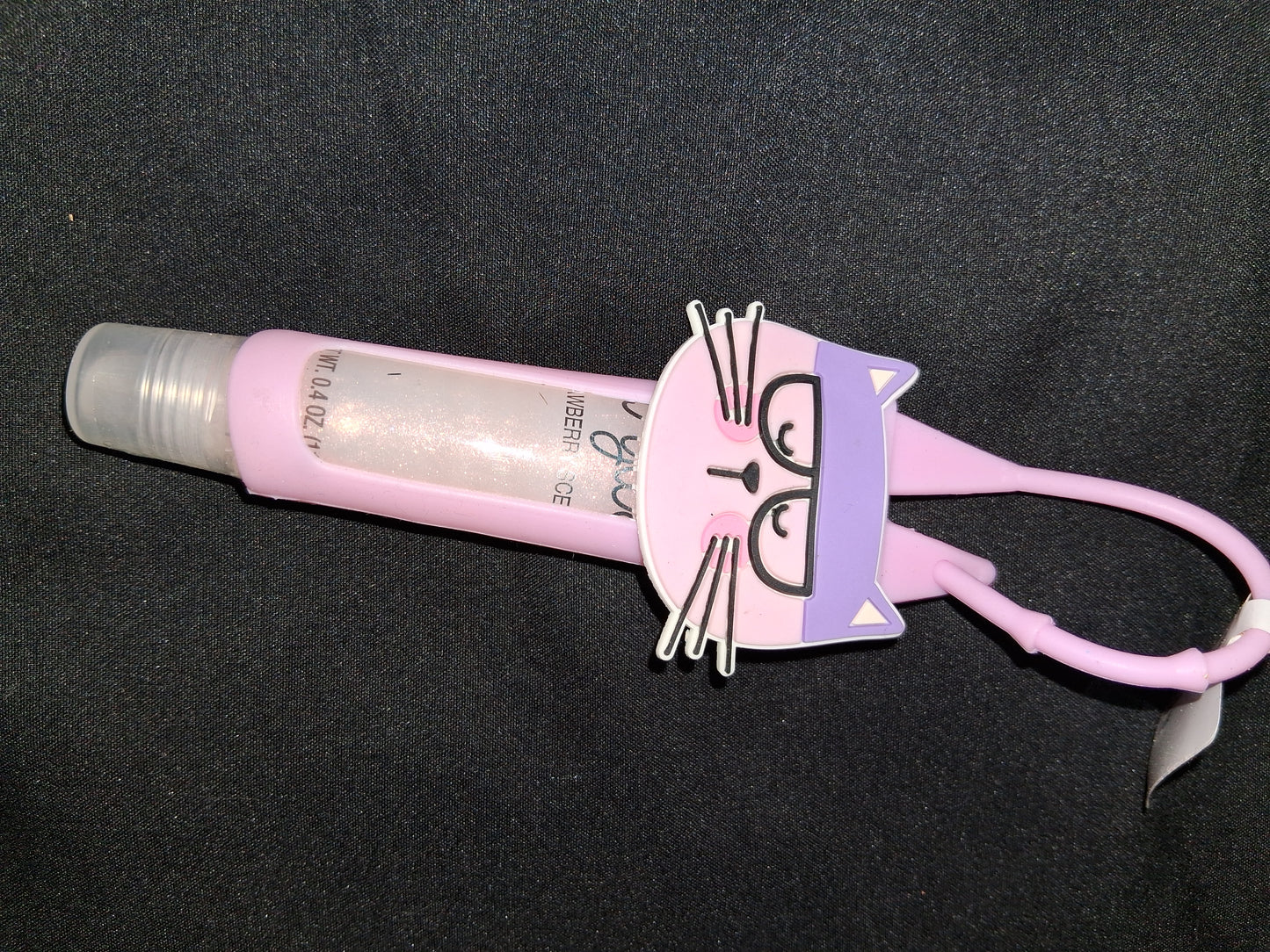 Lipgloss strawberry glitter scent