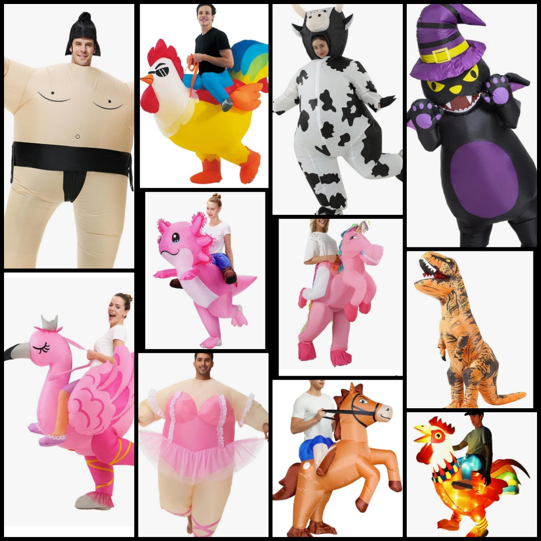 Adults Inflatable Halloween Costumes with pump