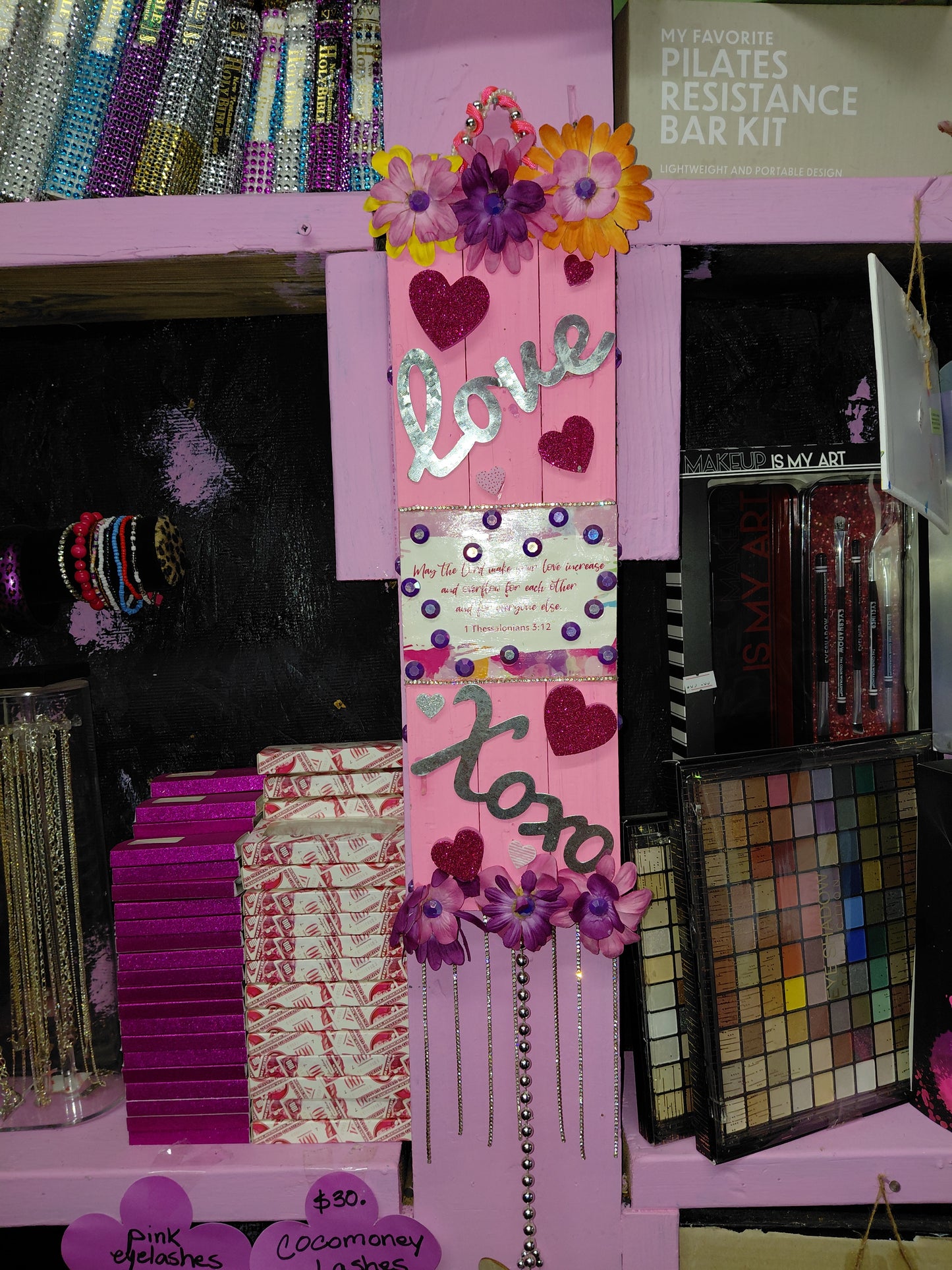 COCOMONEY ART Love And scripture 1 OF 1 CUSTOM PIECE BY COCOMONEY