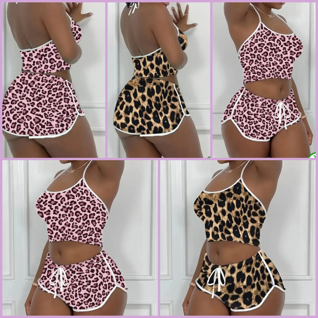 2 piece Leopard outfit