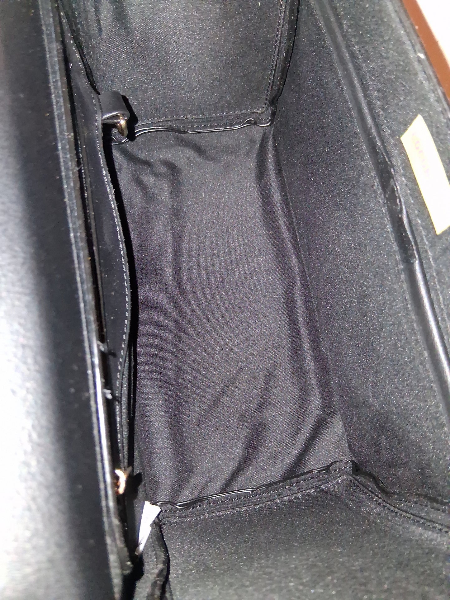 COCOMONEY HANDBAG BLACK WITH WALLET AND STRAP 10IN BY 8IN BY 5IN ONLY 2 of these pu