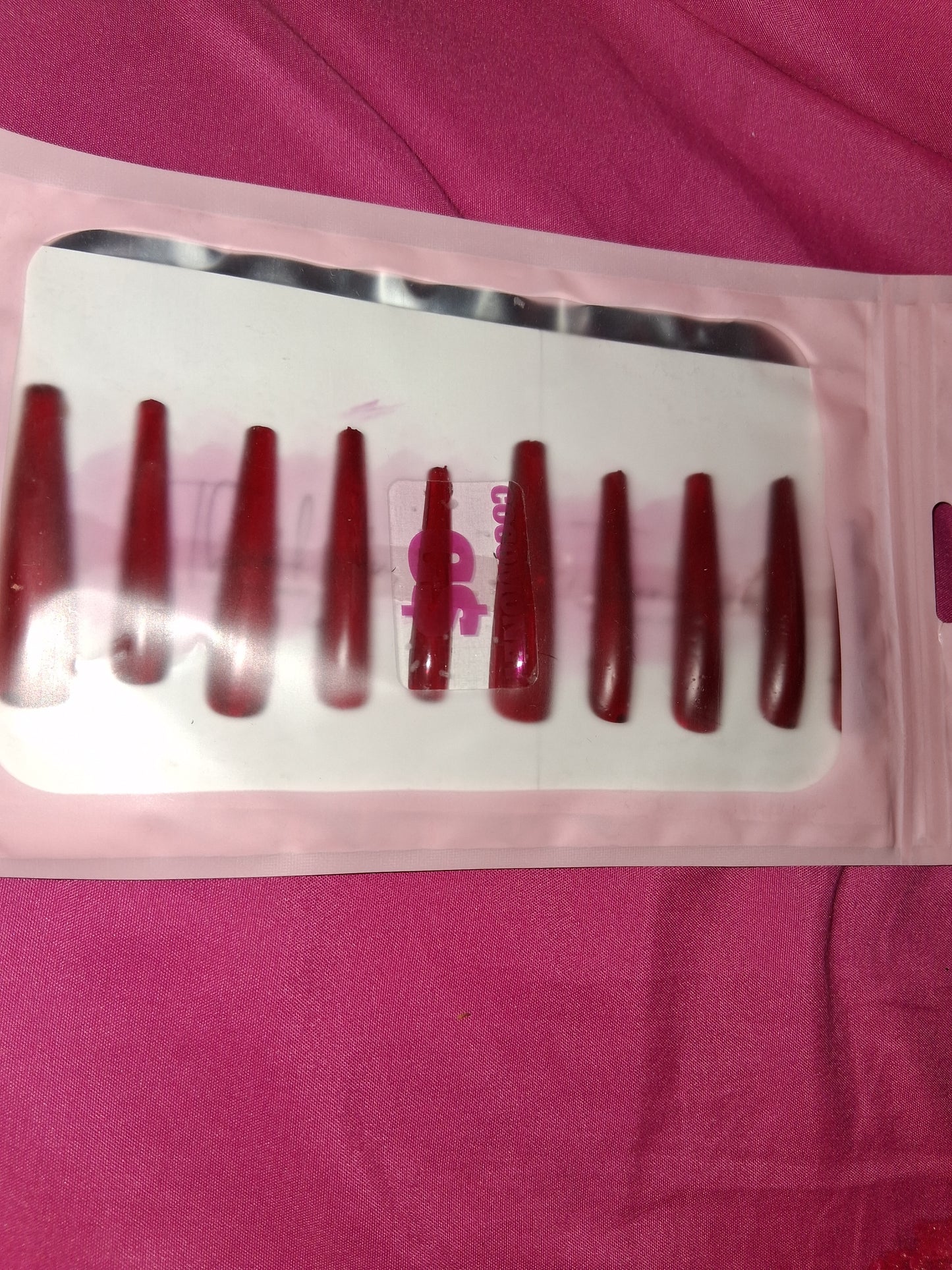 COCOMONEY NAILS CUSTOM 1 OF 1 GLUE ON PRESS ON COMES WITH FREE GIFTS #g7