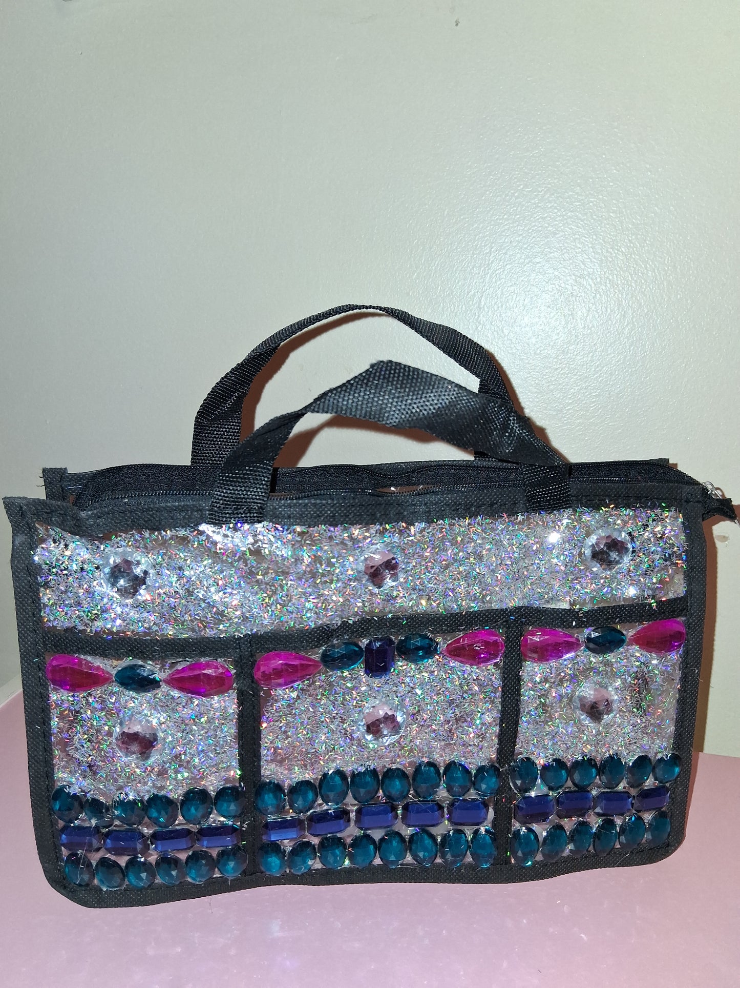 COCOMONEY ACCESSORY BAG MAKEUP BAG CUSTOM 1 ONLY 10HALF IN BY 7IN BY 2HALF IN