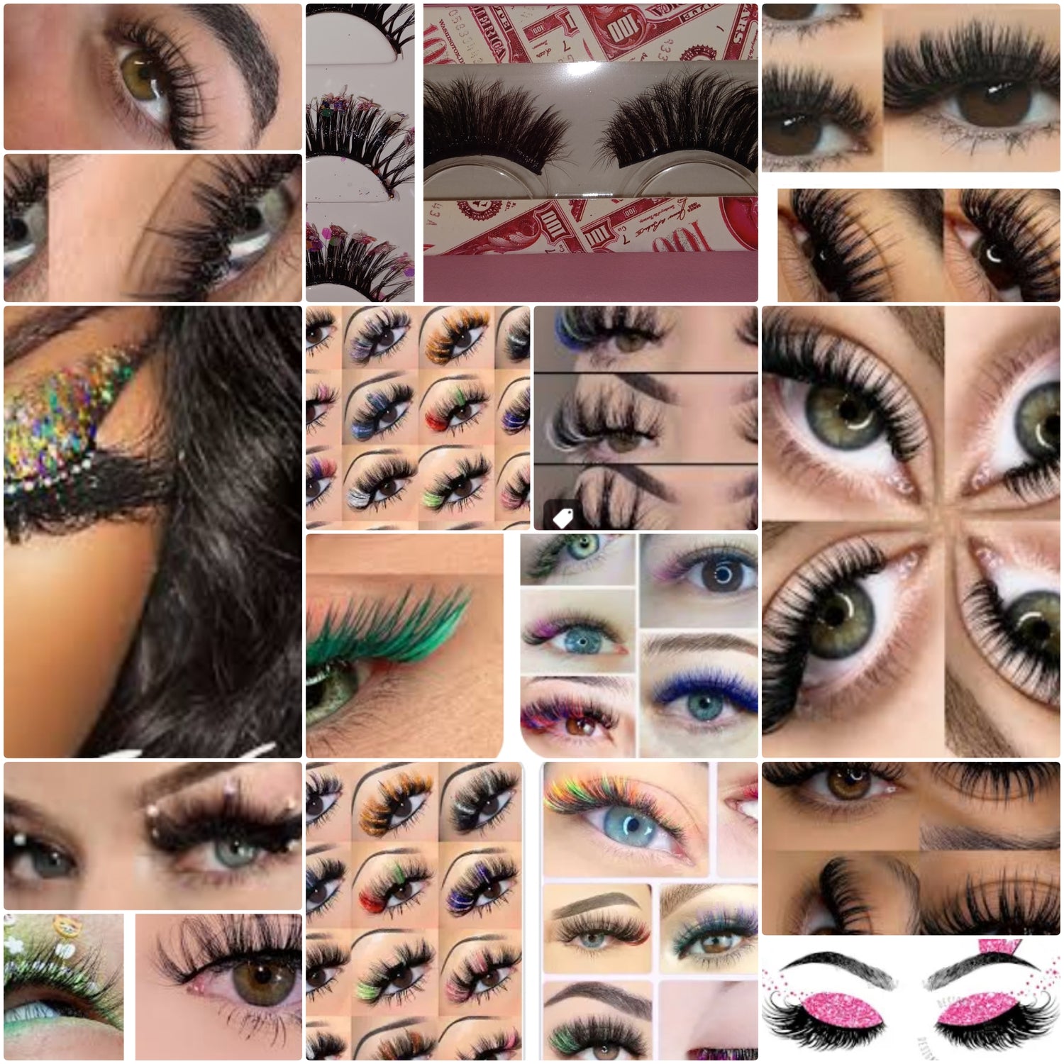 COCOMONEY LASHES EYELASHES COMES WITH A COCOMONEY BAG AND FREE GIFTS