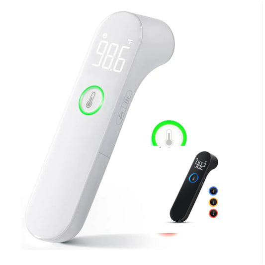 No-Touch Forehead Thermometer for Adults and Kids, Fast Accurate Baby Thermometer with Fever Alarm & Mute Mode, FSA HSA Eligible - Take Quick Temperature Easily