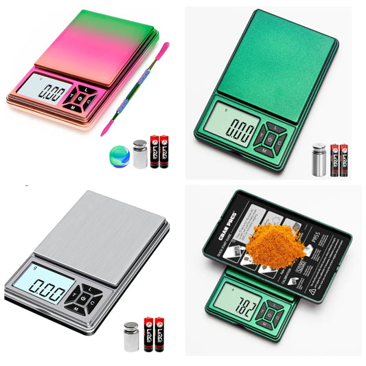 Digital Pocket Gram Scale 300g x 0.01g Accuracy， Small Mini High Precision Scale Digital Weight Grams and Oz for Jewelry, Diamond，Arrows, Powders and Food,with 50g Cal Weights
