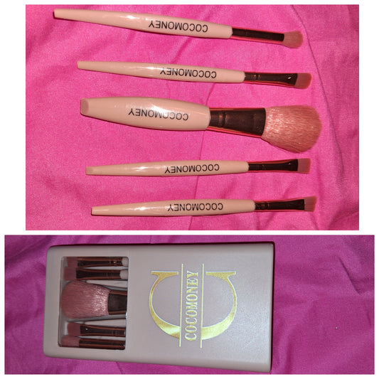COCOMONEY 6 PC MAKEUP BRUSH MINIS