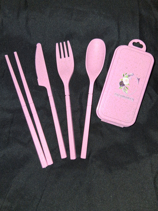 COCOMONEY CUTLERY 5 piece travel