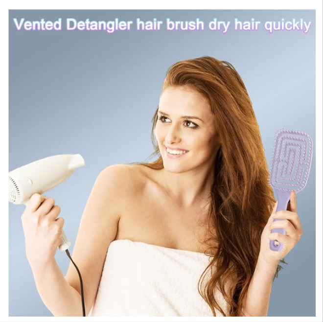 Hair Brush Set, 13PCS Hair Brushes and Hair Combs for Women, Vented Deangler Brush Slick Back Brush Wide Tooth Comb Spray Bottles Hair Styling Tools