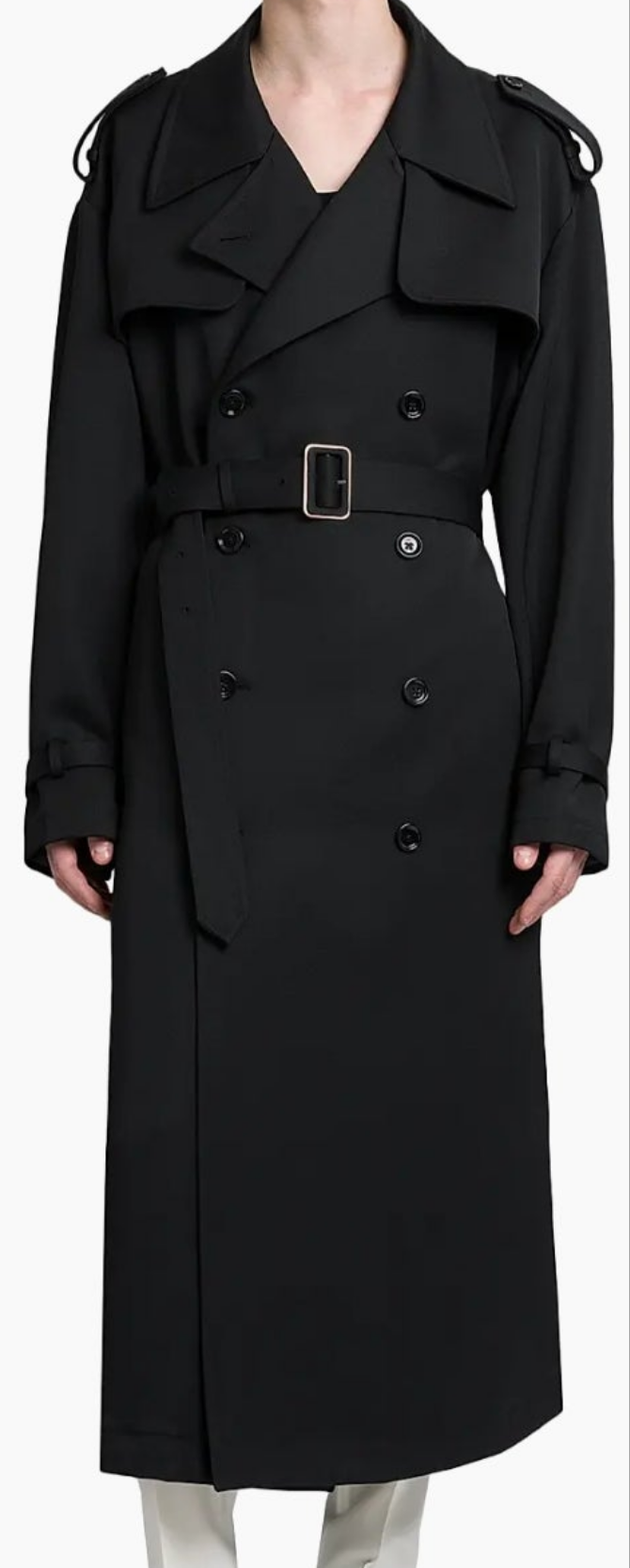 Dolce&Gabbana
Wool Gabardine Trench Coat