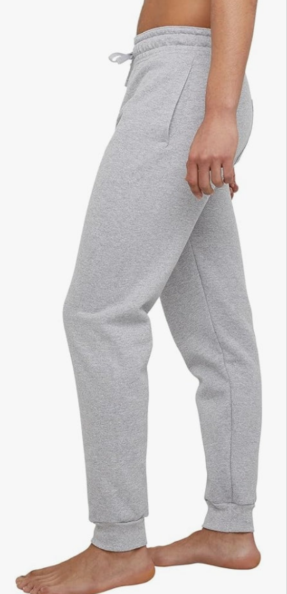 Jogger Sweatpants, Men's Midweight Fleece Lounge Pants,