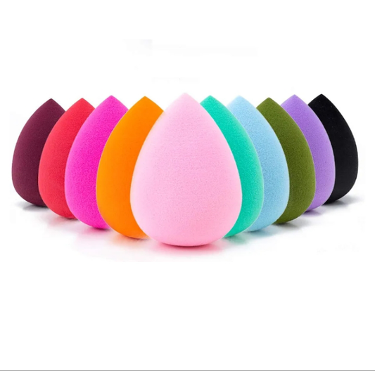 10 Pcs Perfect Makeup Sponge Set Blender Flawless for Liquid, Multi-colored Beauty Makeup Sponges