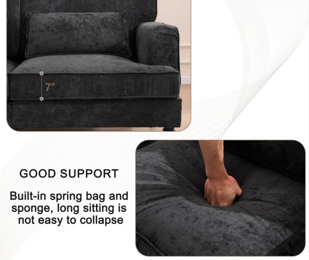2-piece Sofa Living Room Set Entertainment Set