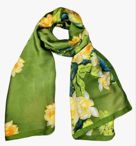Scarfs for Women Lightweight Scarves Fashion Print Floral Pattern Scarf Shawls