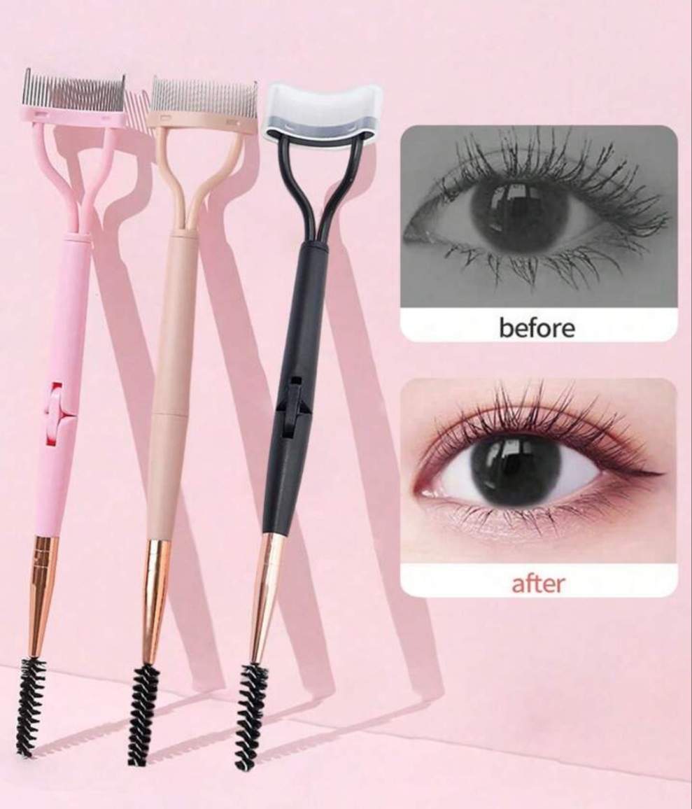 Lash Separator Comb, Ultrafine Steel Comb For Separating And Curling Eyelashes, Suitable For Travel And Daily Use, An Ideal Gift For Relatives, Friends And Girlfriend