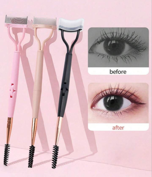 Lash Separator Comb, Ultrafine Steel Comb For Separating And Curling Eyelashes, Suitable For Travel And Daily Use, An Ideal Gift For Relatives, Friends And Girlfriend