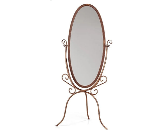 s Boutique Cobblestone Cheval Floor Mirror
