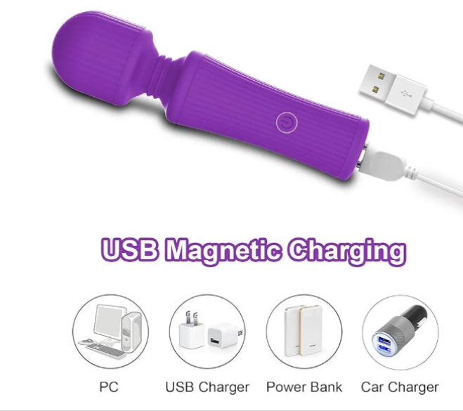 Mini Massager, Powerful Mini Handheld Massager with 10 Speed Modes Cordless Massager for Slight Pain Relief & Neck Shoulder Back Massage