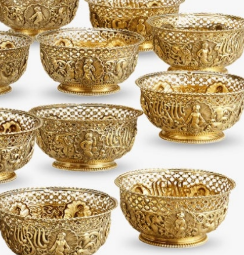 Tiffany & Co. Silver-Gilt Finger Bowls