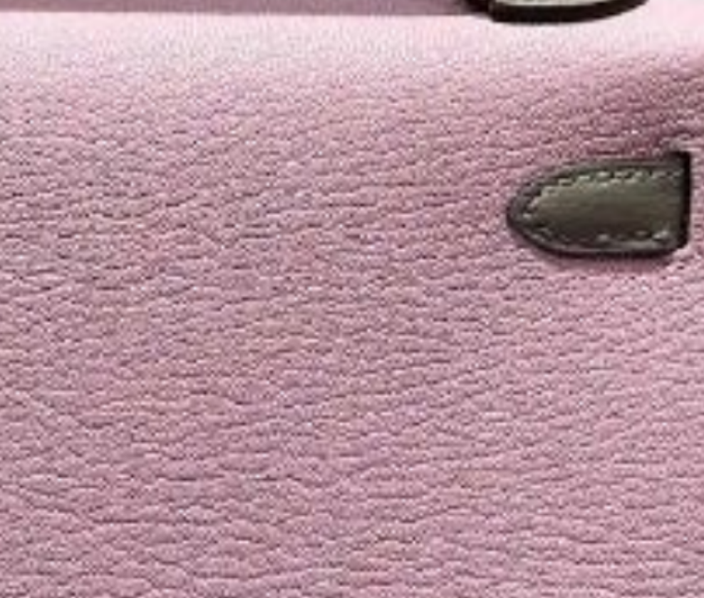 Hermès Rose Sakura & Gris Tourterelle Mini Kelly Sellier Mini 20 HSS Chevre GHW