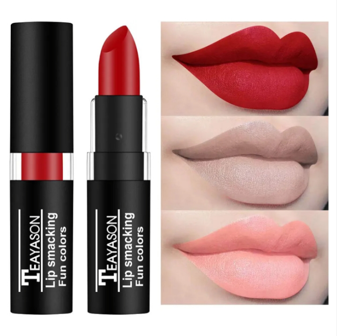 12 Colors Vivid Vampire Matte Lipstick Set Long Lasting Waterproof Velvet Lip Stick